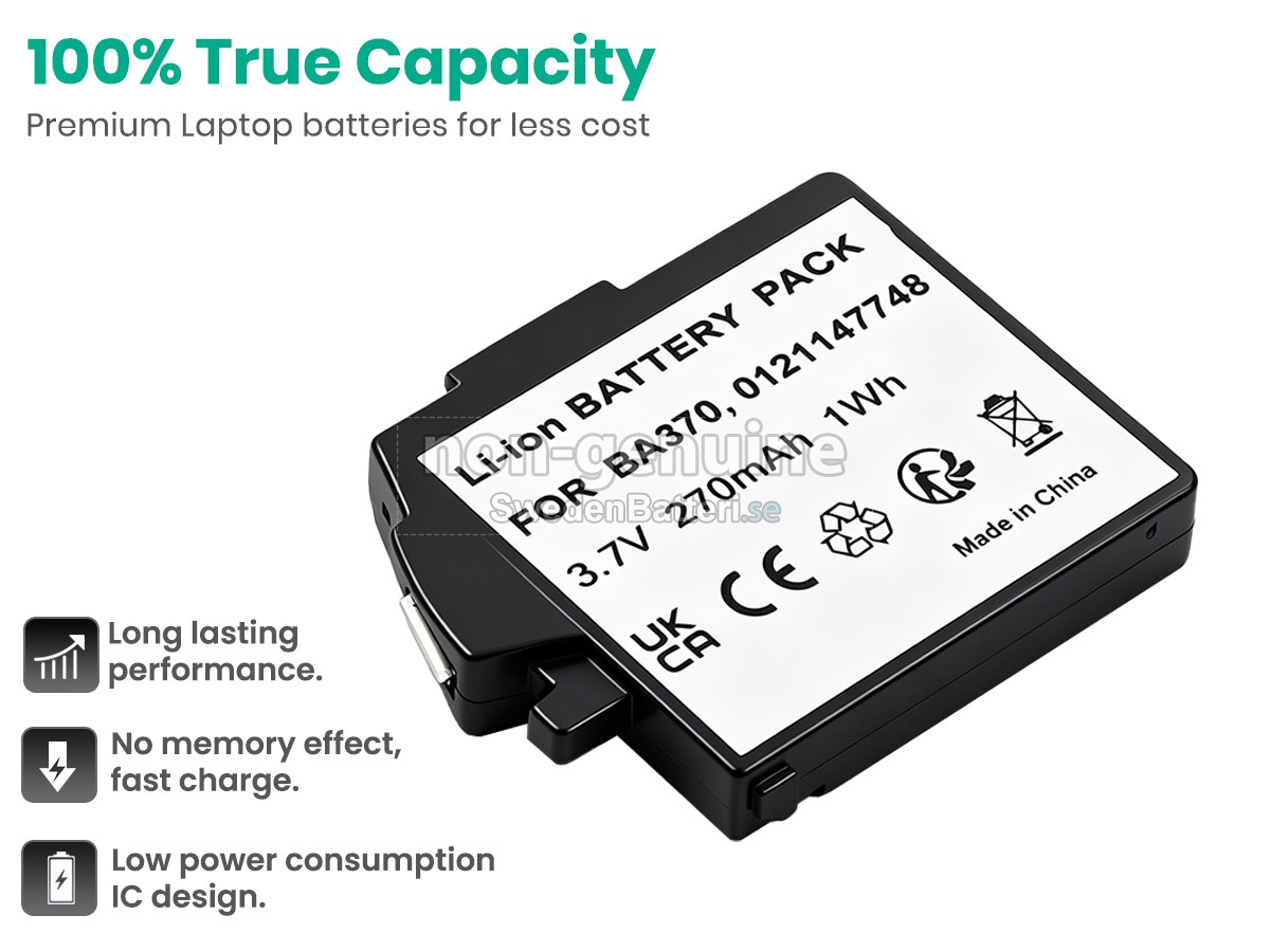 batteri till Sennheiser 0121147748