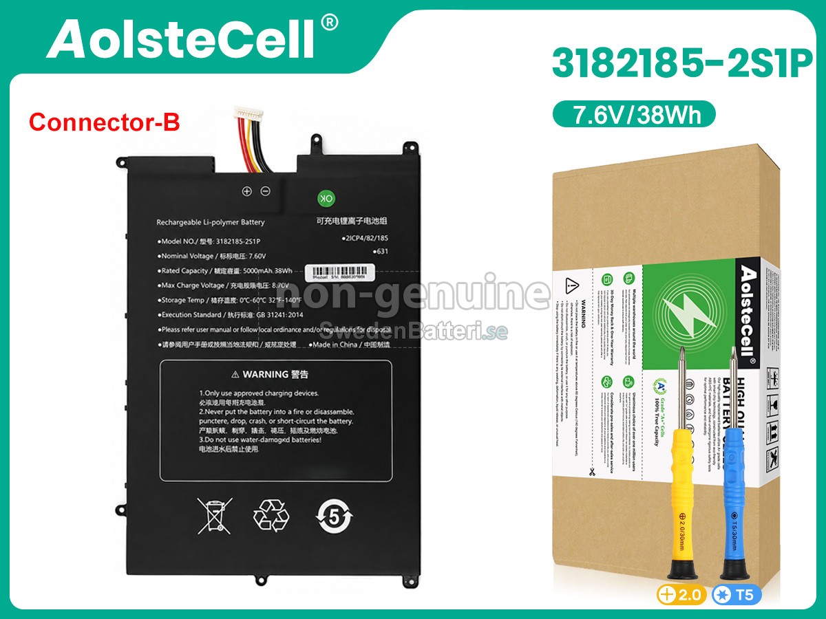 batteri till Sgin 3182185-2S1P