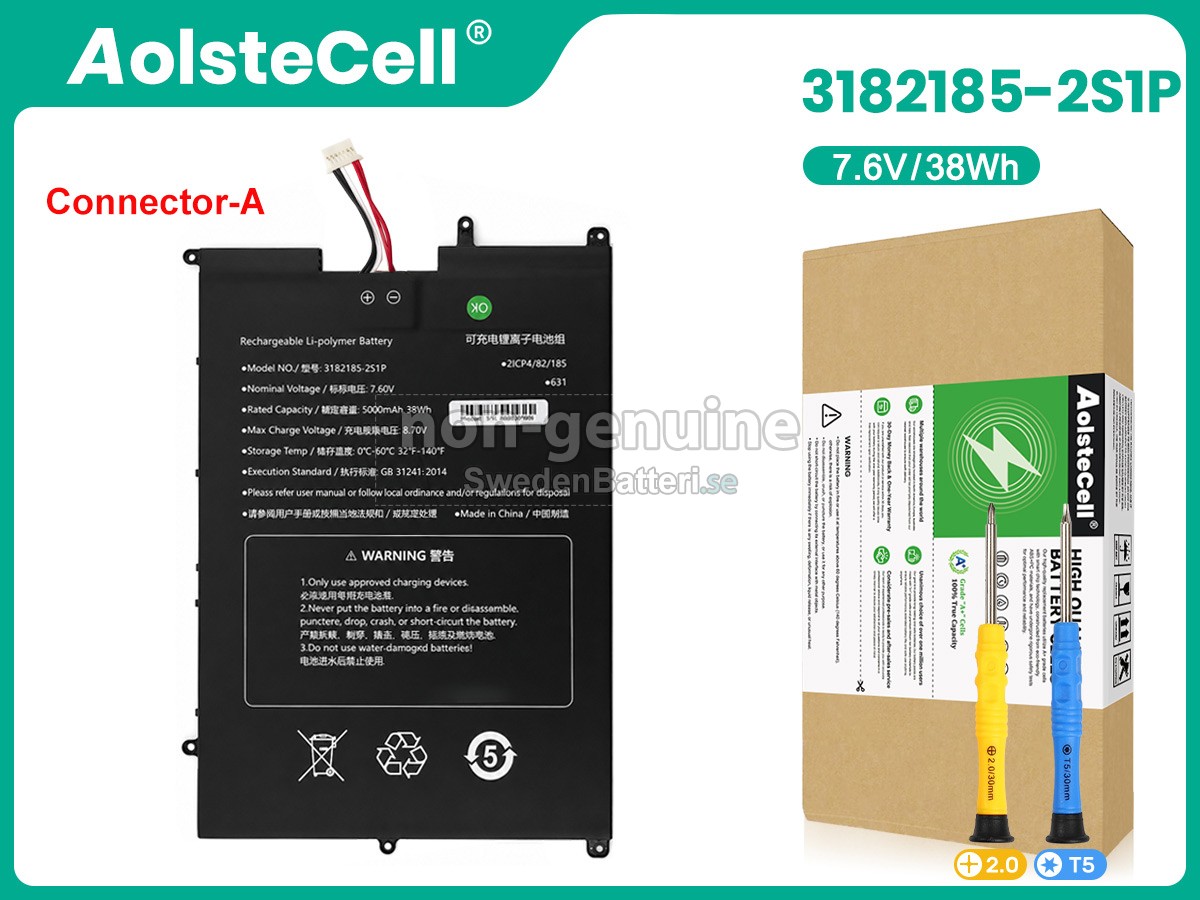batteri till Sgin 3182185-2S1P