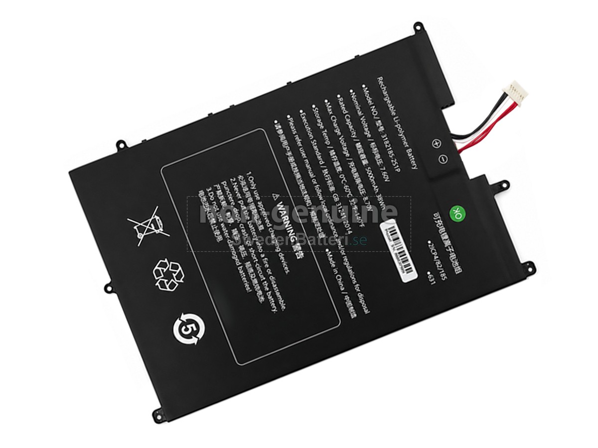 batteri till Sgin 3182185-2S1P