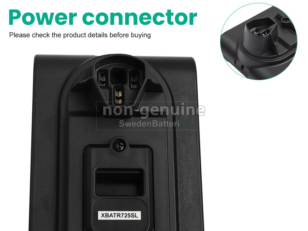 batteri till Shark UZ865H