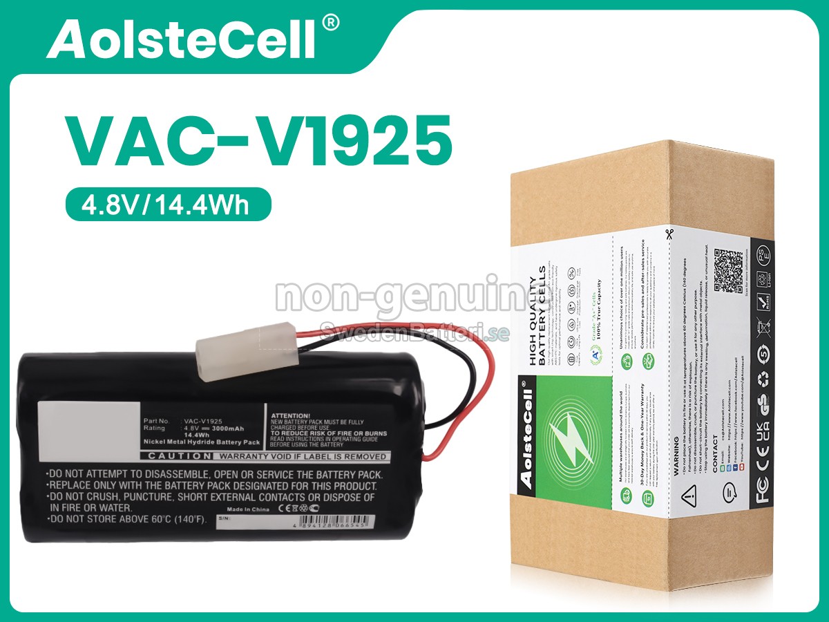 batteri till Shark VAC-V1925