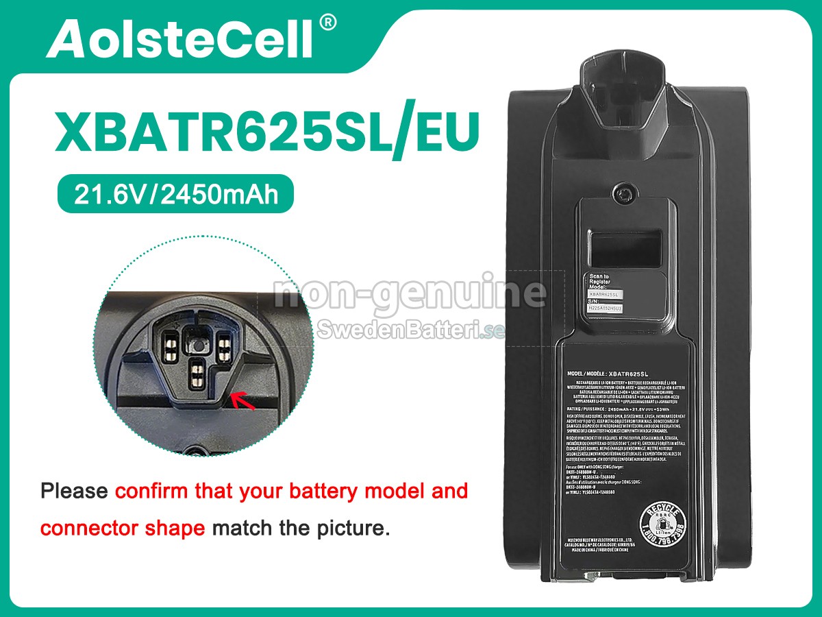batteri till Shark IZ411