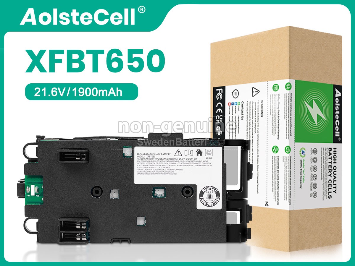 batteri till Shark IZ341HC
