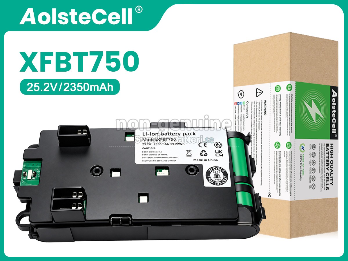 batteri till Shark XFBT750