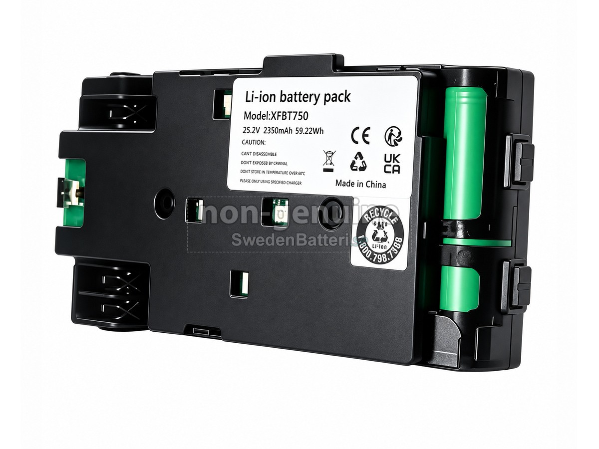 batteri till Shark XFBT750