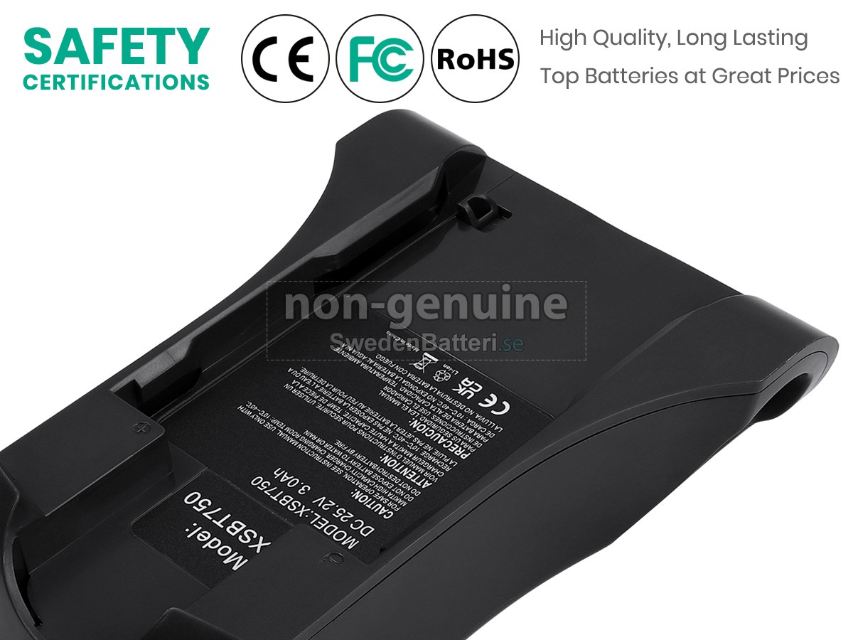 batteri till Shark VERTEX IZ483