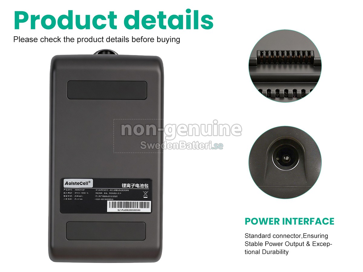 batteri till Shunzao A001Z11BP