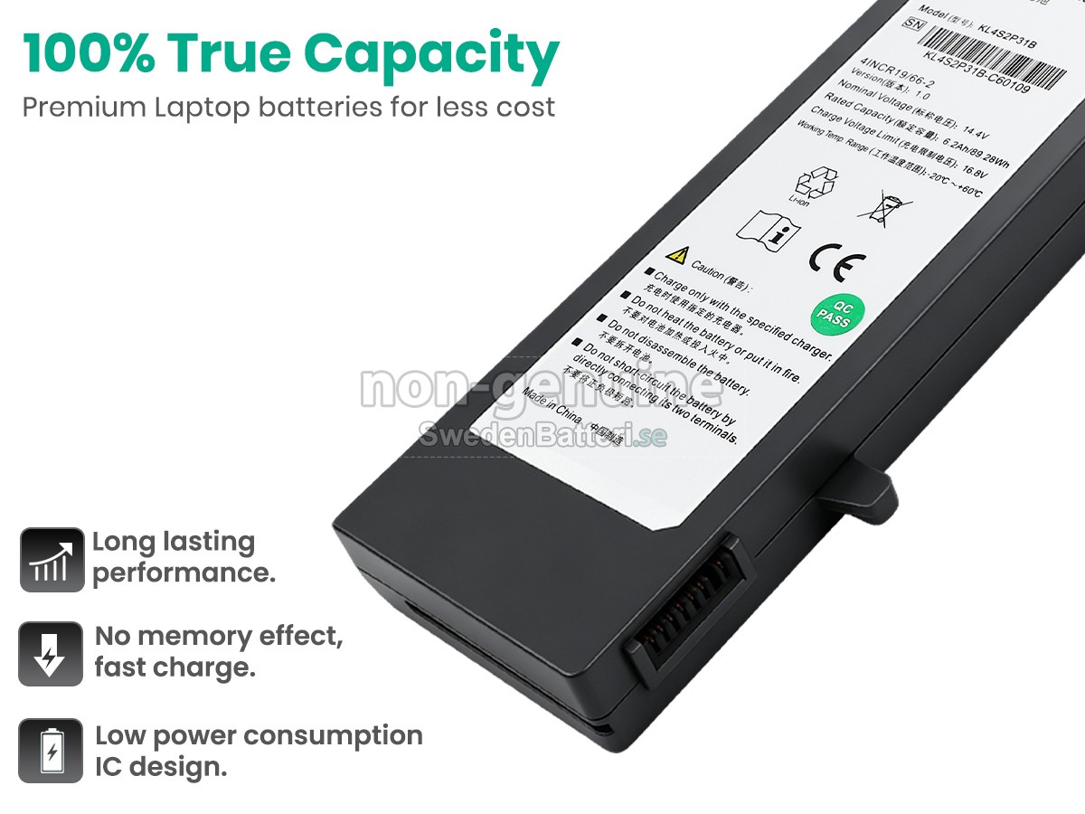 batteri till Sonoscape KL4S2P31B