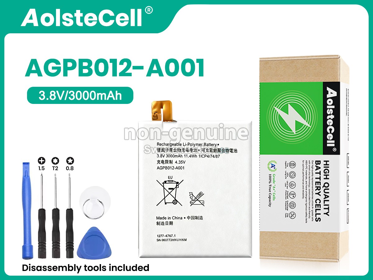 batteri till Sony AGPB012-A001