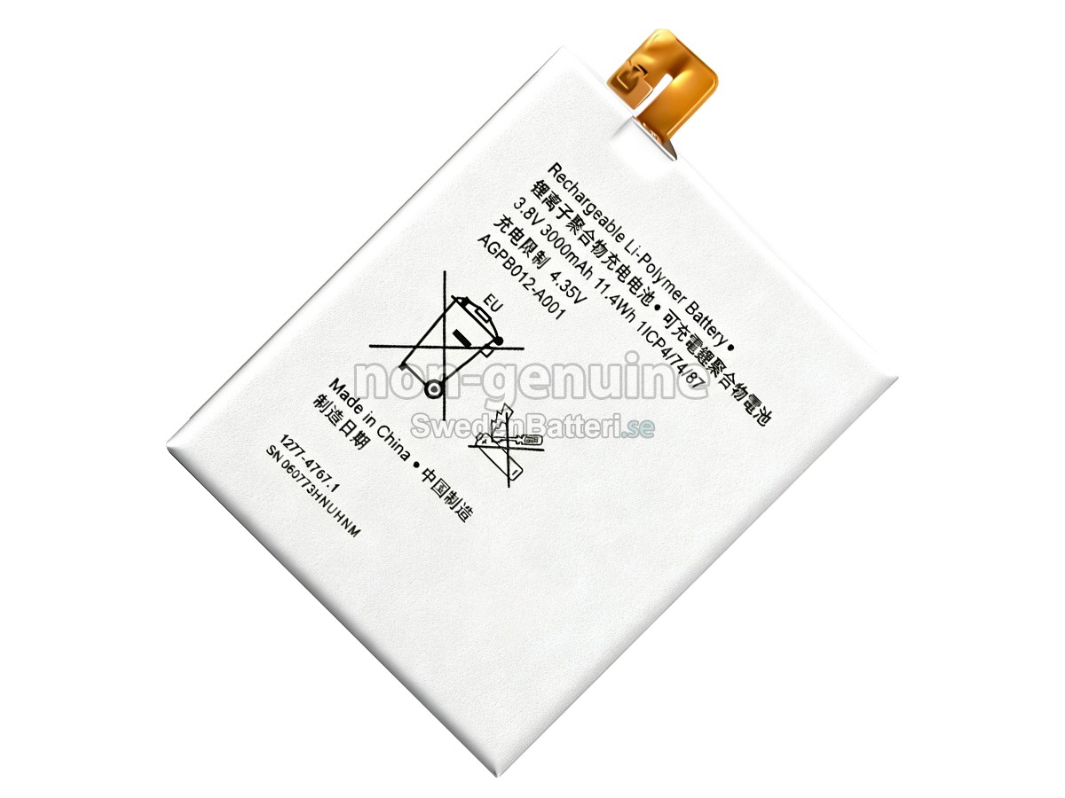 batteri till Sony AGPB012-A001