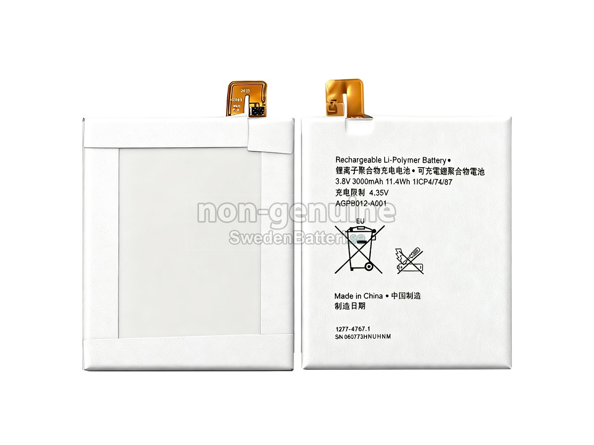 batteri till Sony AGPB012-A001