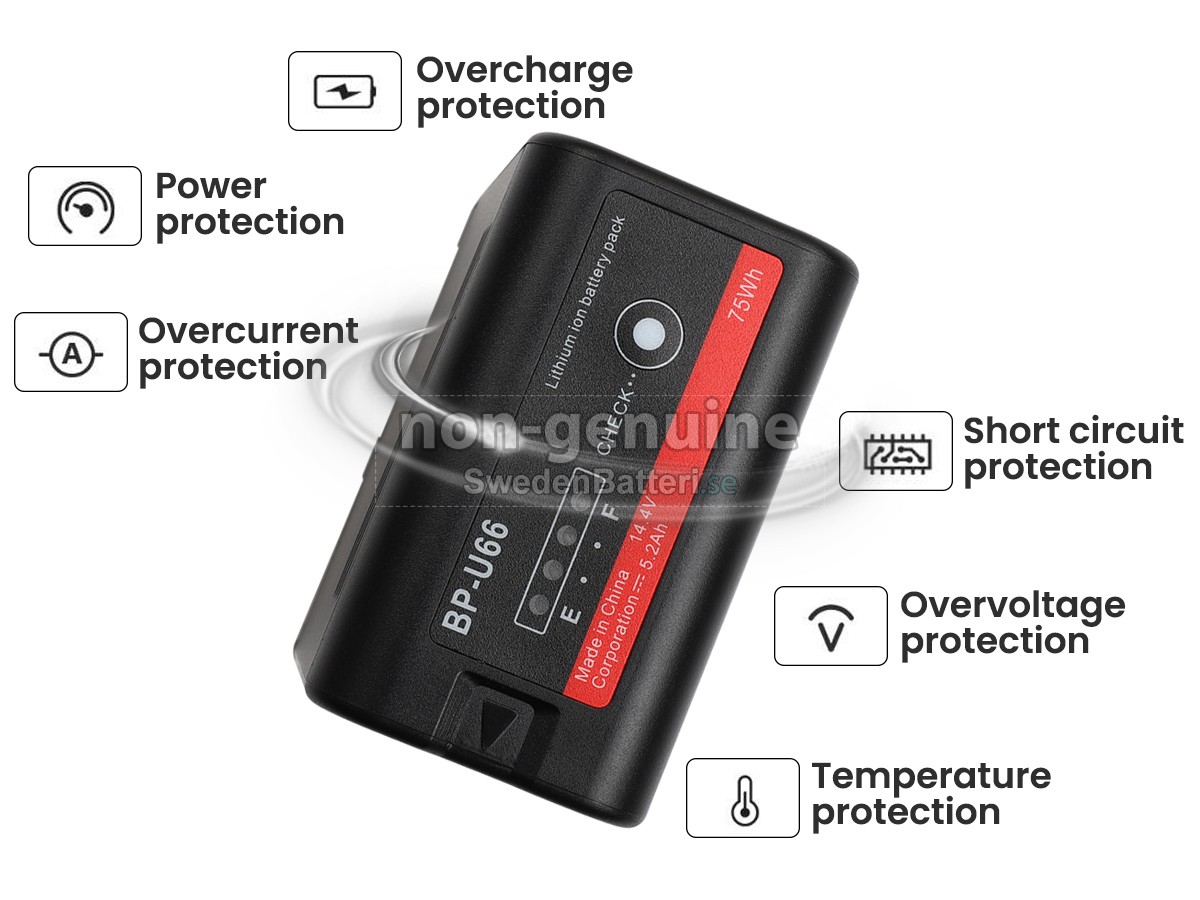 batteri till Sony EX1