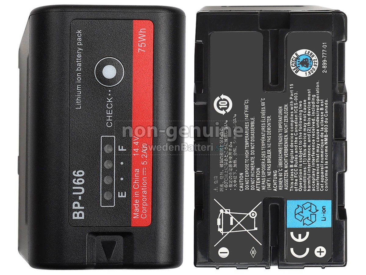 batteri till Sony EX1