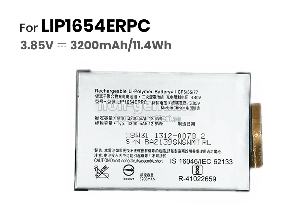 batteri till Sony XPERIA L2