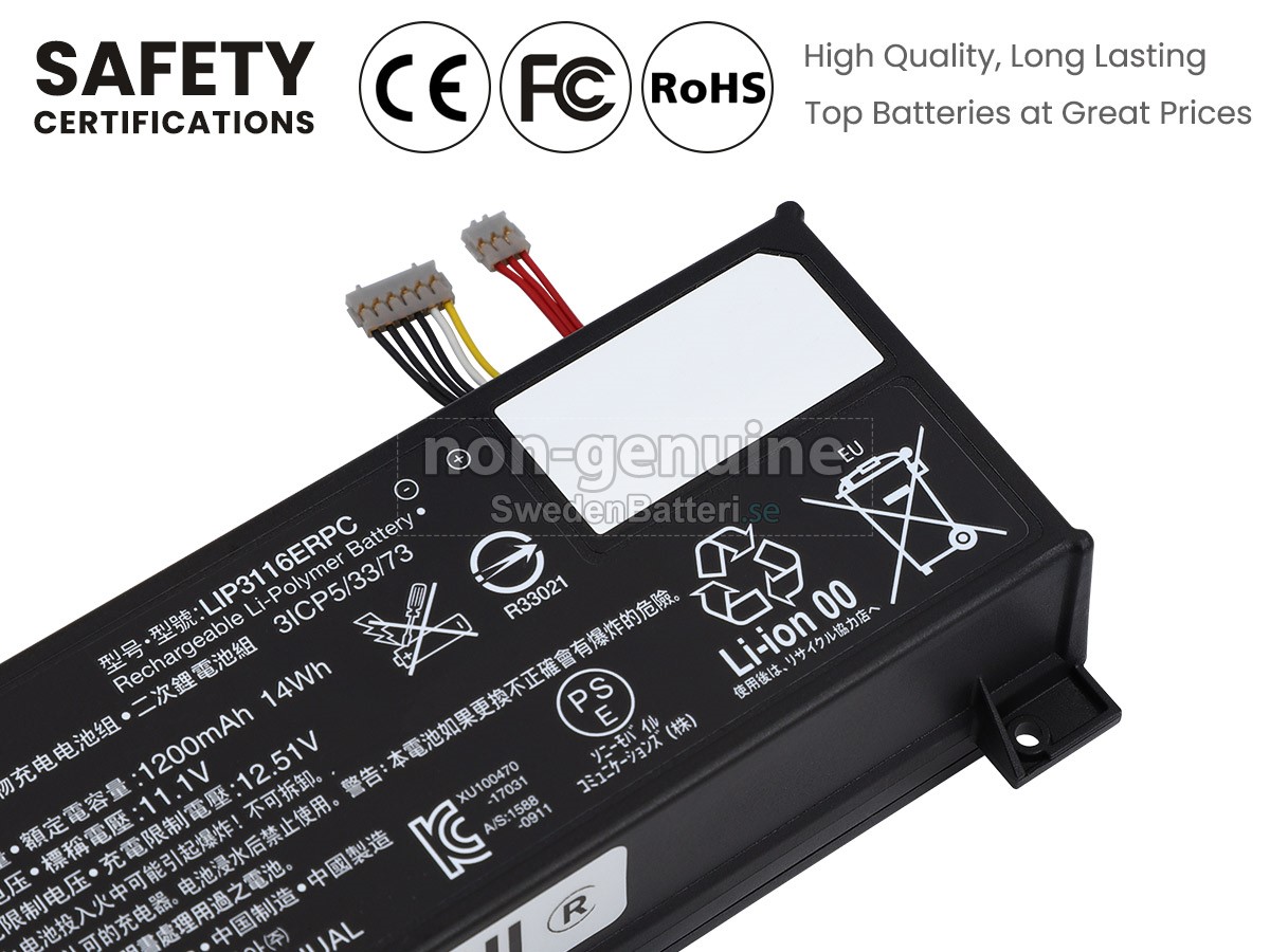 batteri till Sony XPERIA TOUCH G1109