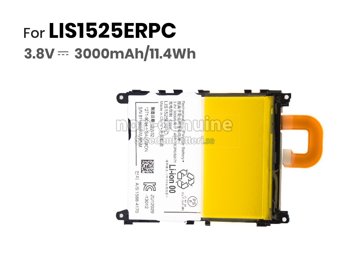 batteri till Sony XPERIA Z1C6902