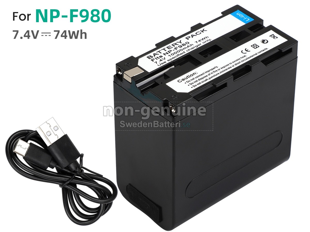 batteri till Sony NP-F980