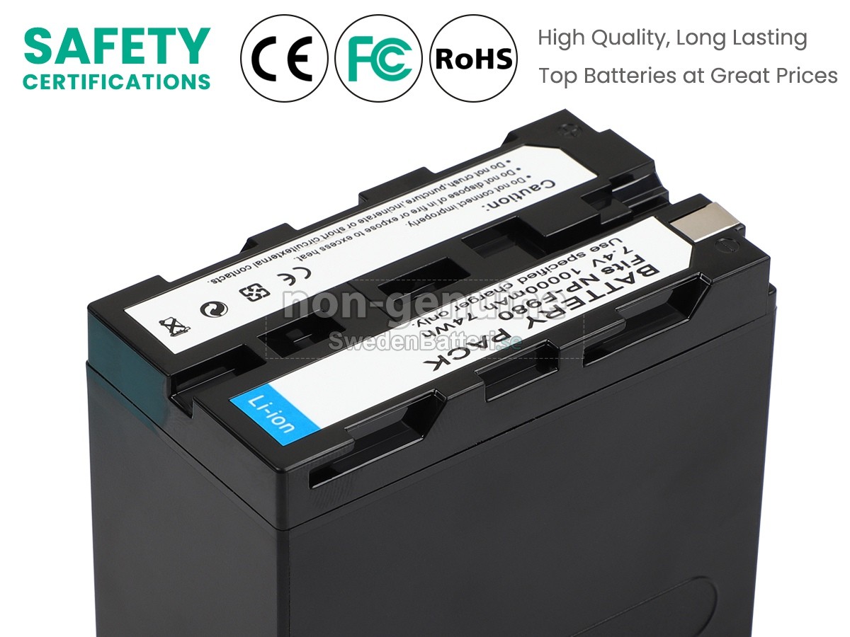 batteri till Sony NP-F980