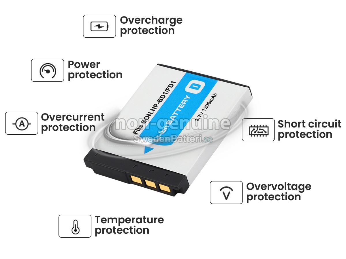 batteri till Sony DSC-T900