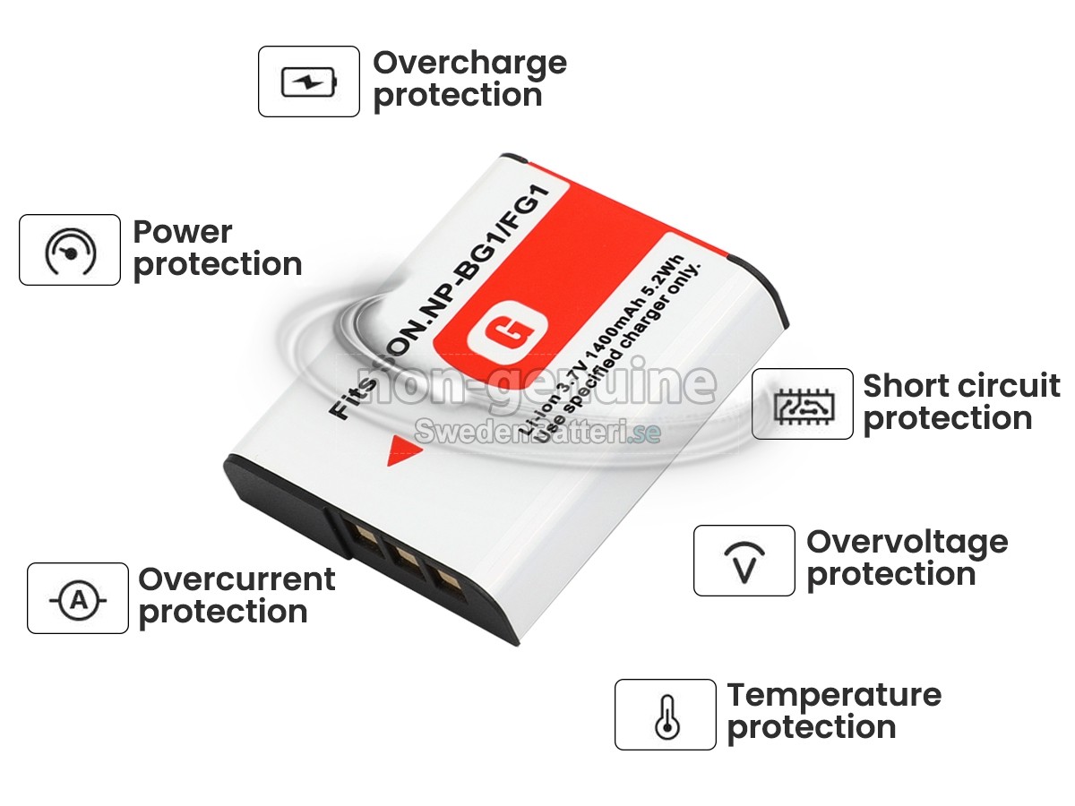 batteri till Sony NP-BG1