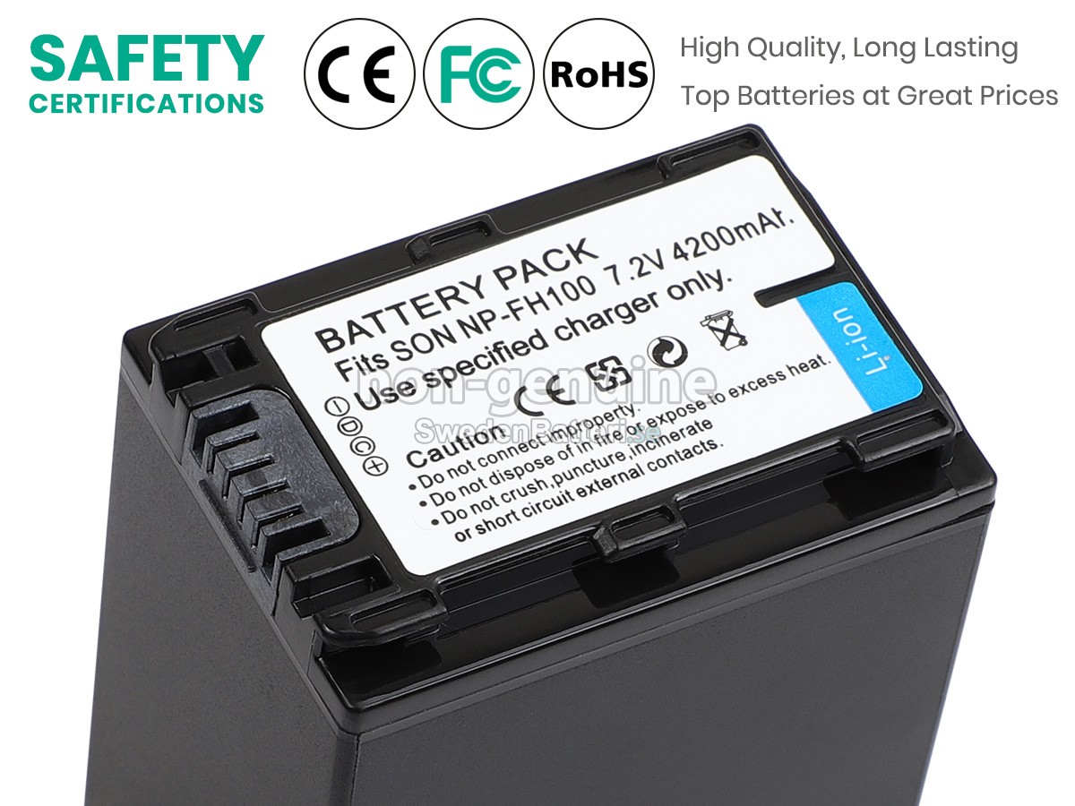 batteri till Sony HDR-UX10