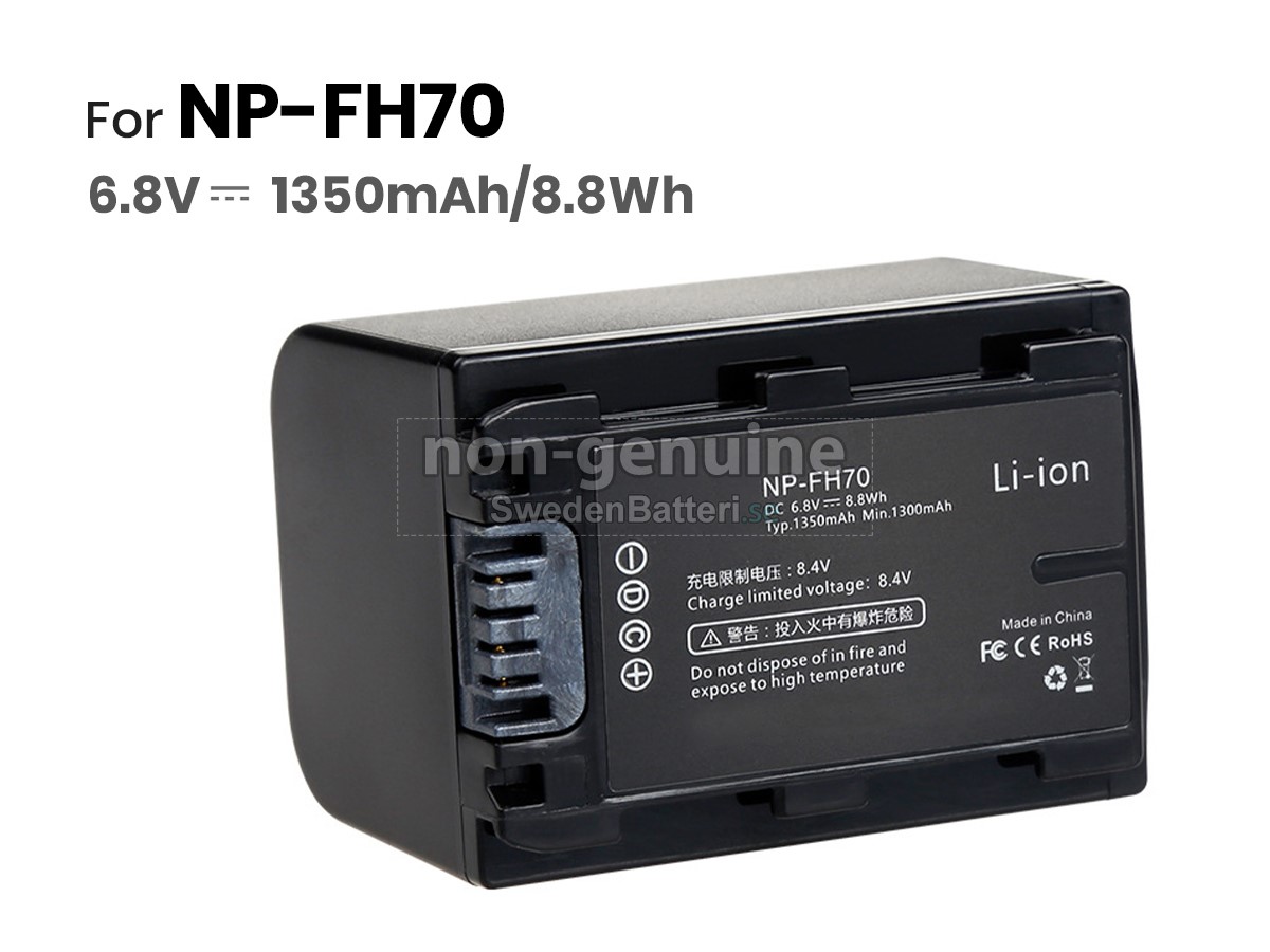 batteri till Sony HDR-UX5E