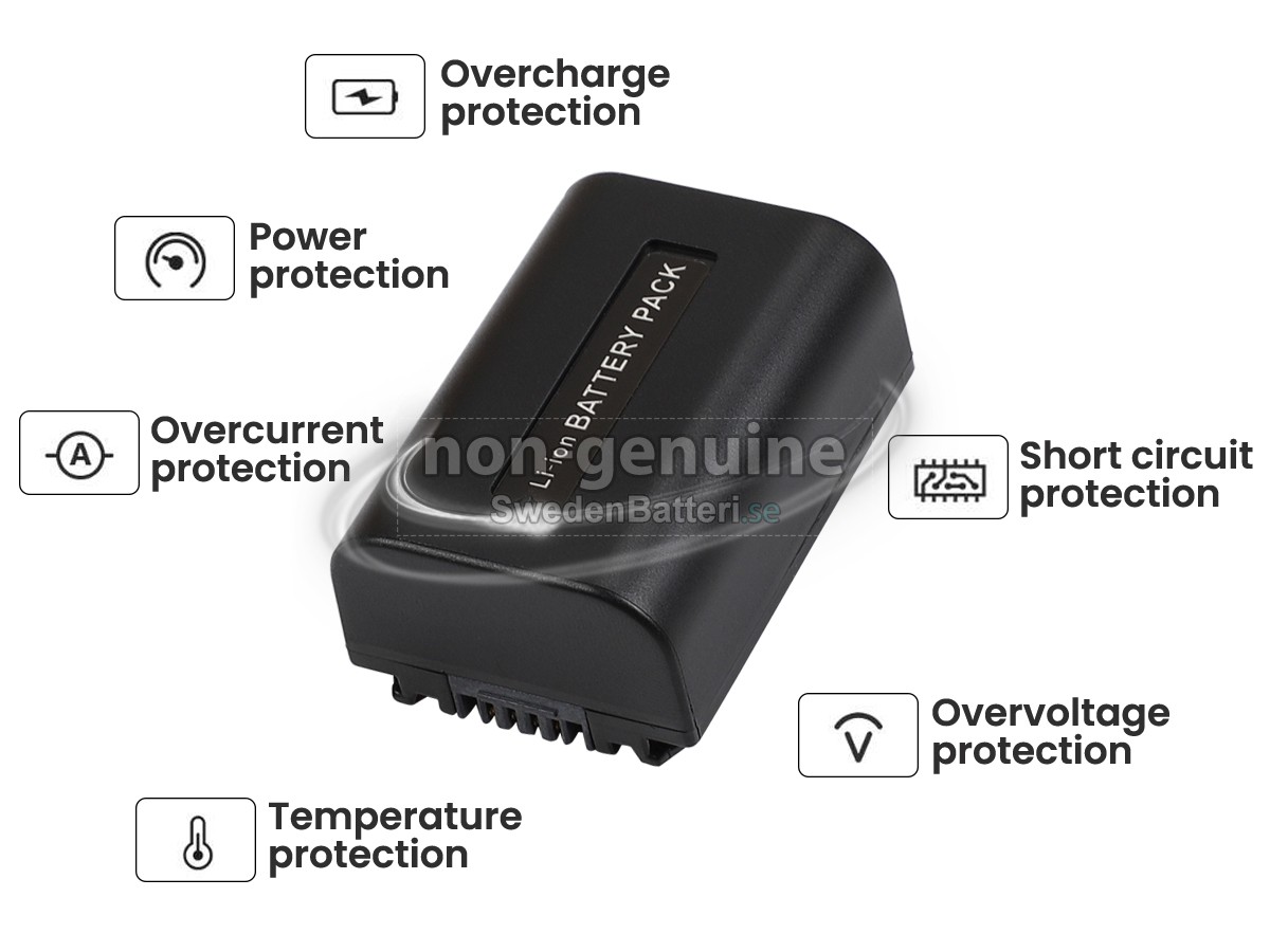 batteri till Sony FDR-AX60