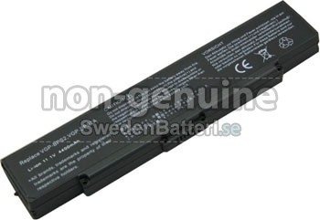 4400mAh Sony VAIO VGC-LB62B/W laptop batteri från Sverige