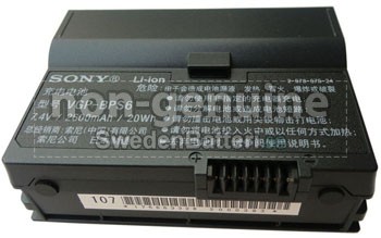 2600mAh Sony VAIO VGN-UX007 laptop batteri från Sverige
