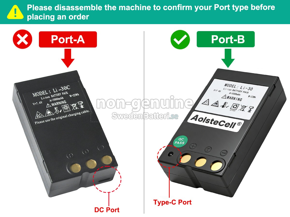 batteri till South NTS-342G