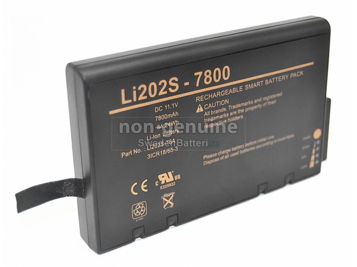 batteri till Spacelabs LI202S-7800