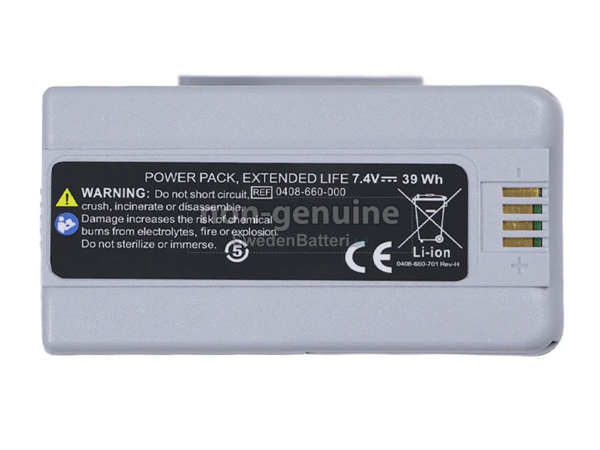 batteri till Stryker 0408-655-00