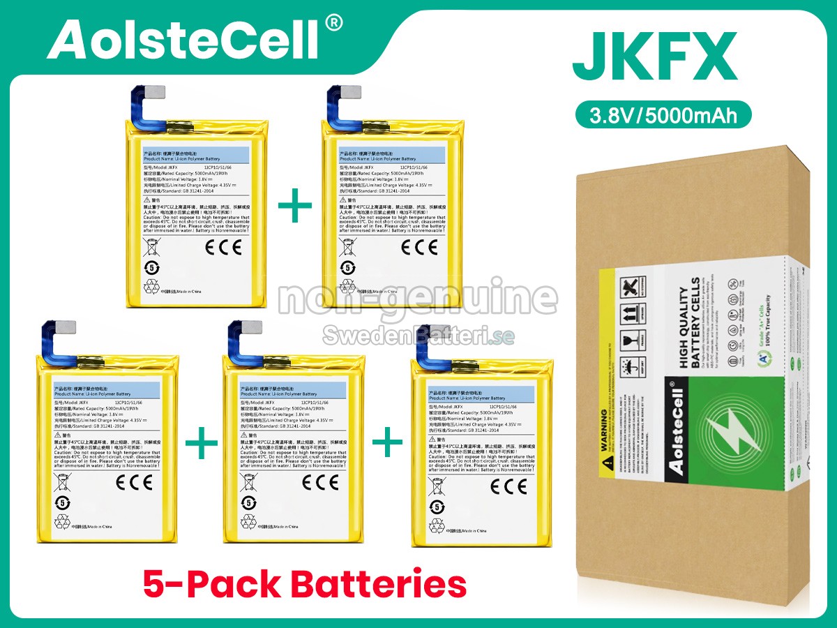 batteri till Sunmi JKFX
