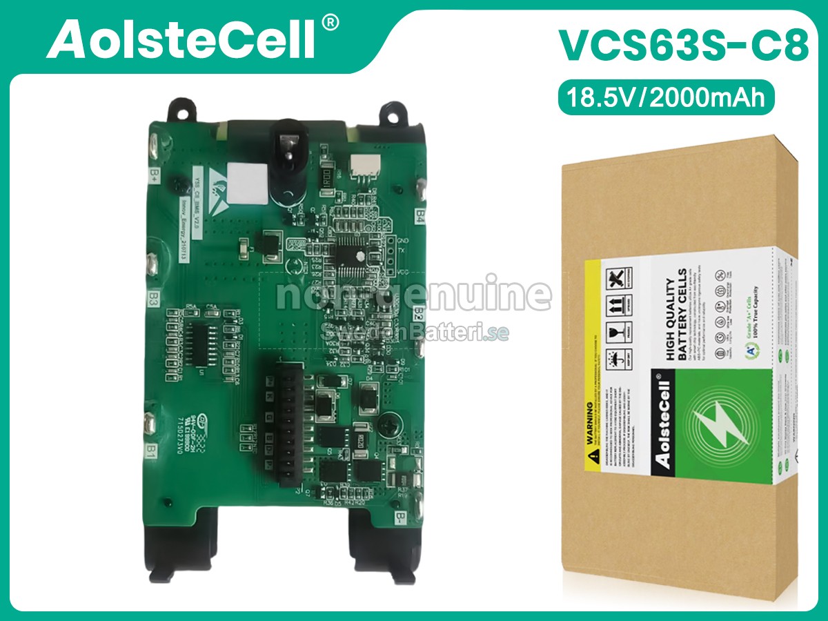 batteri till SUPOR VCS63S-C8 PRO