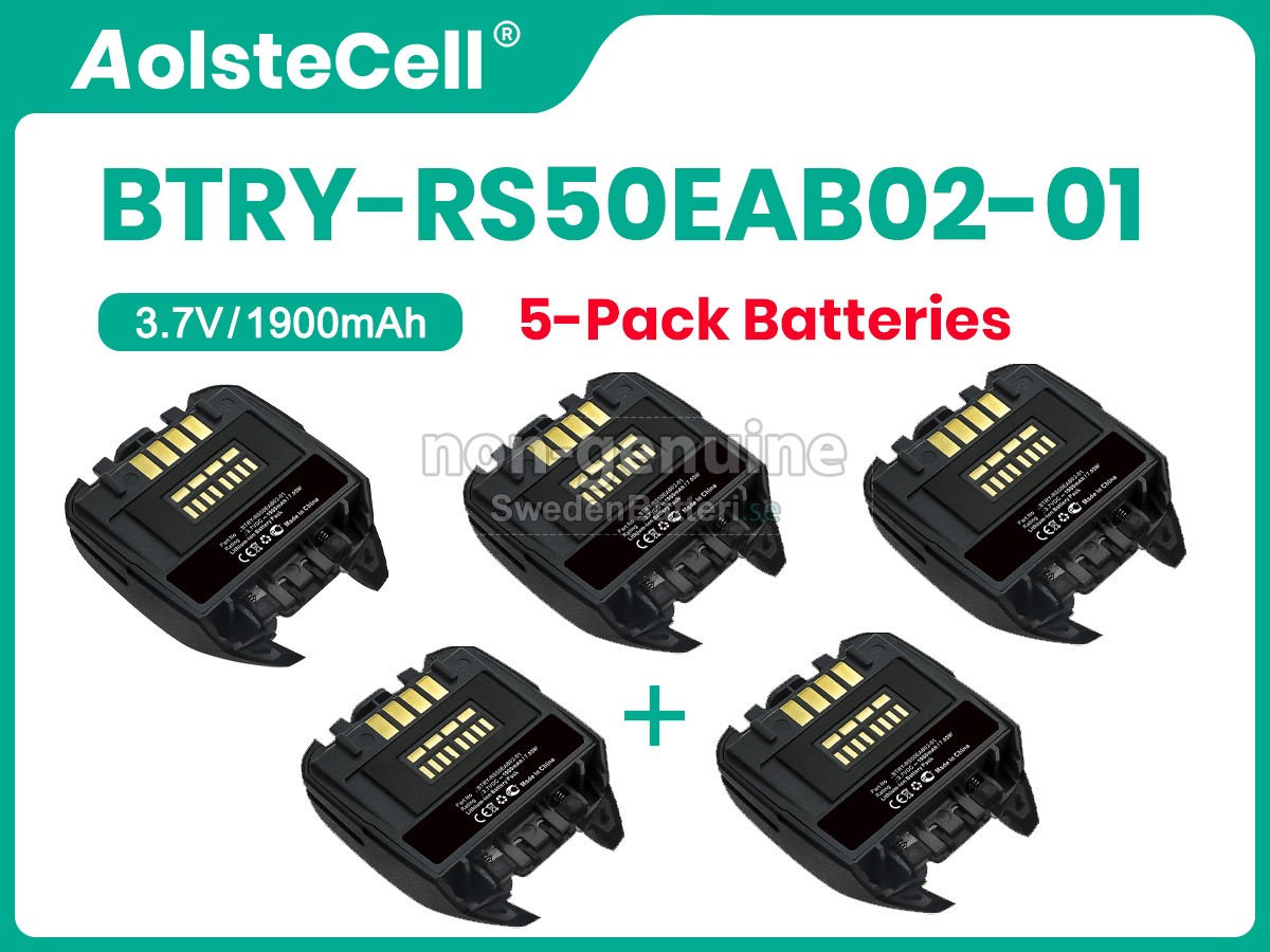 batteri till Symbol BTRY-RS50EAB02-01
