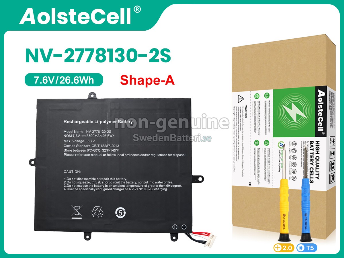 batteri till Teclast H-30137162P