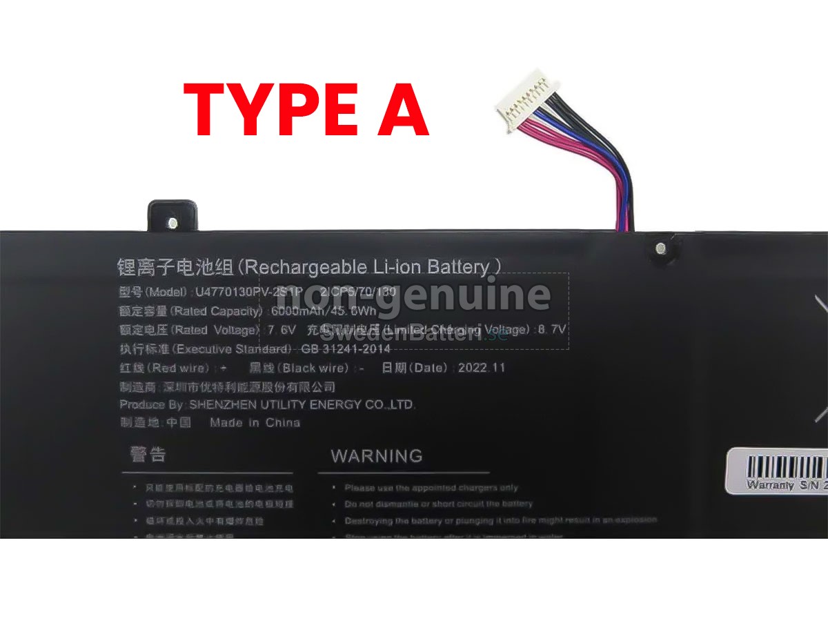 batteri till Teclast MEDION Akoya E15303