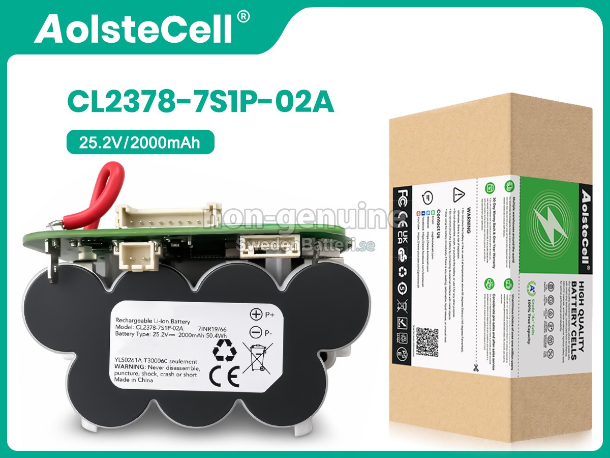 batteri till Tineco CL2378-7S1P-02A