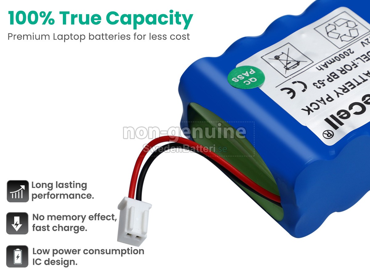 batteri till TOP INFUSION PUMPS 3300