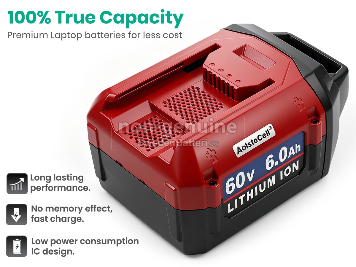 batteri till Toro 77601