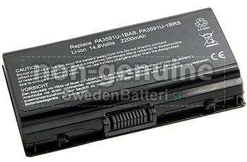 2200mAh Toshiba PA3591U-1BAS laptop batteri från Sverige
