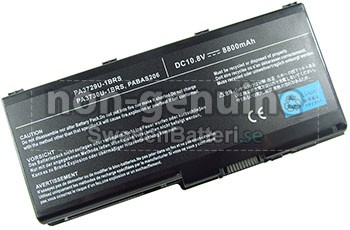 8800mAh Toshiba Qosmio X500-S1812X laptop batteri från Sverige