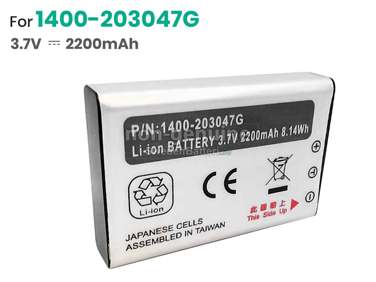 batteri till Unitech HT660