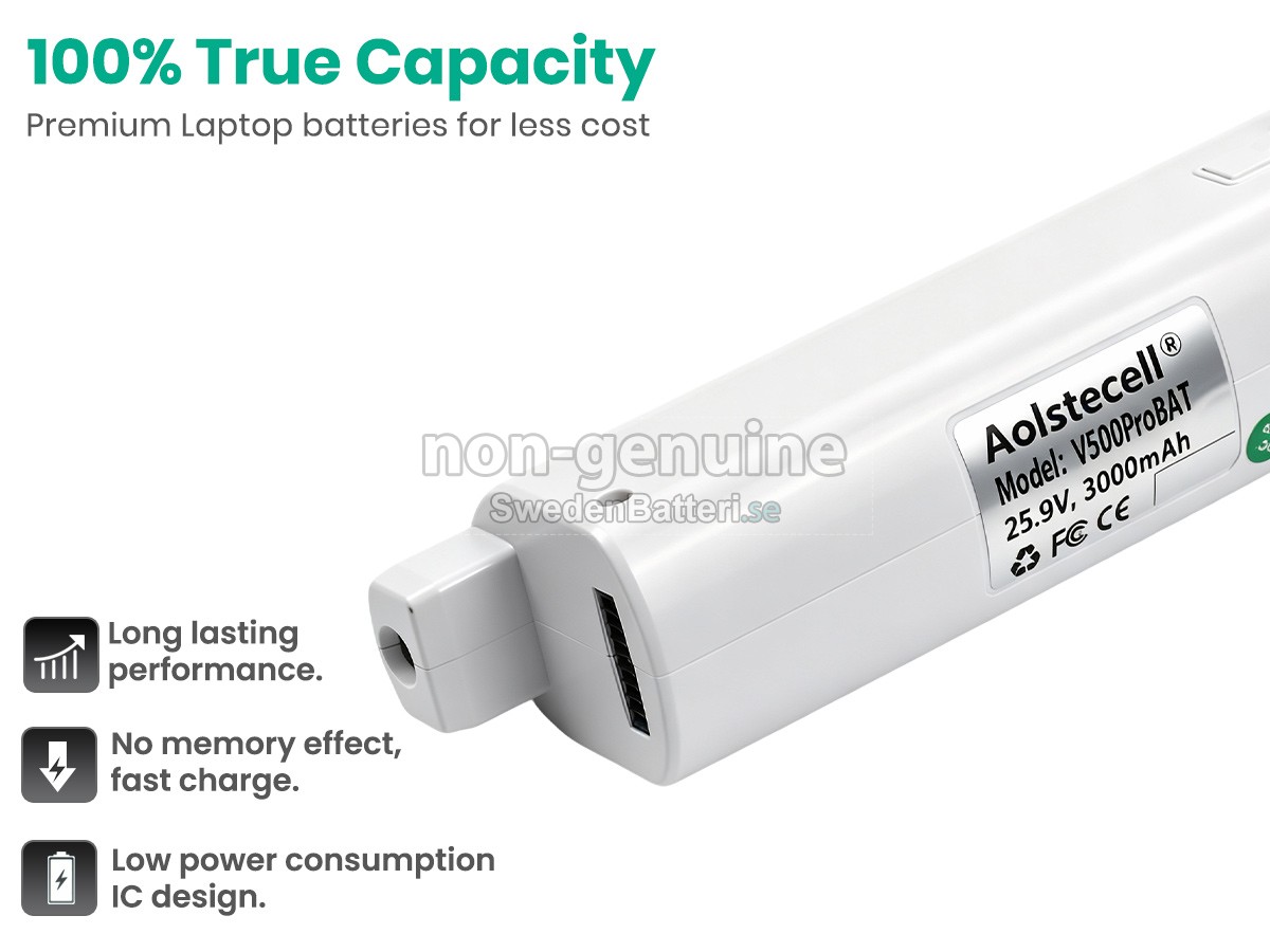 batteri till UWANT V500BAT