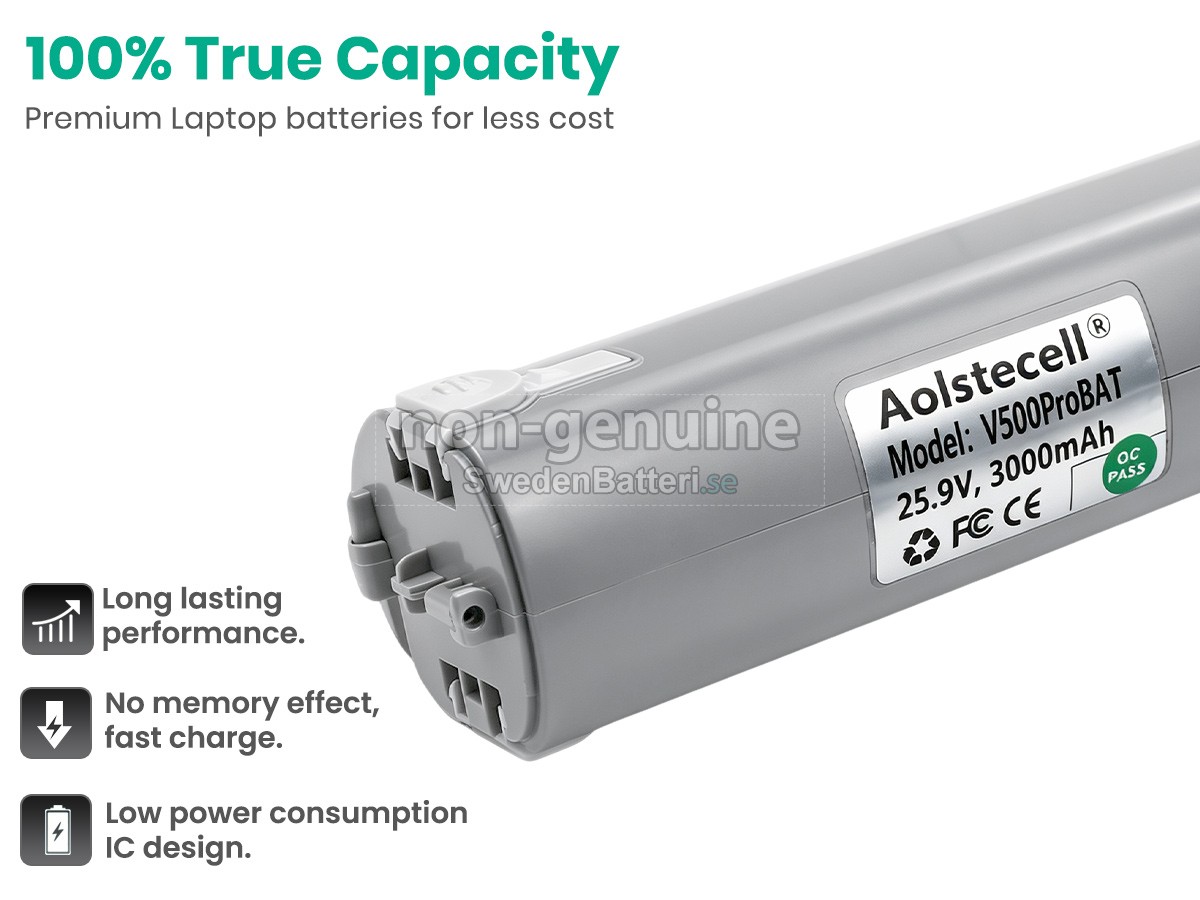 batteri till UWANT V500BAT