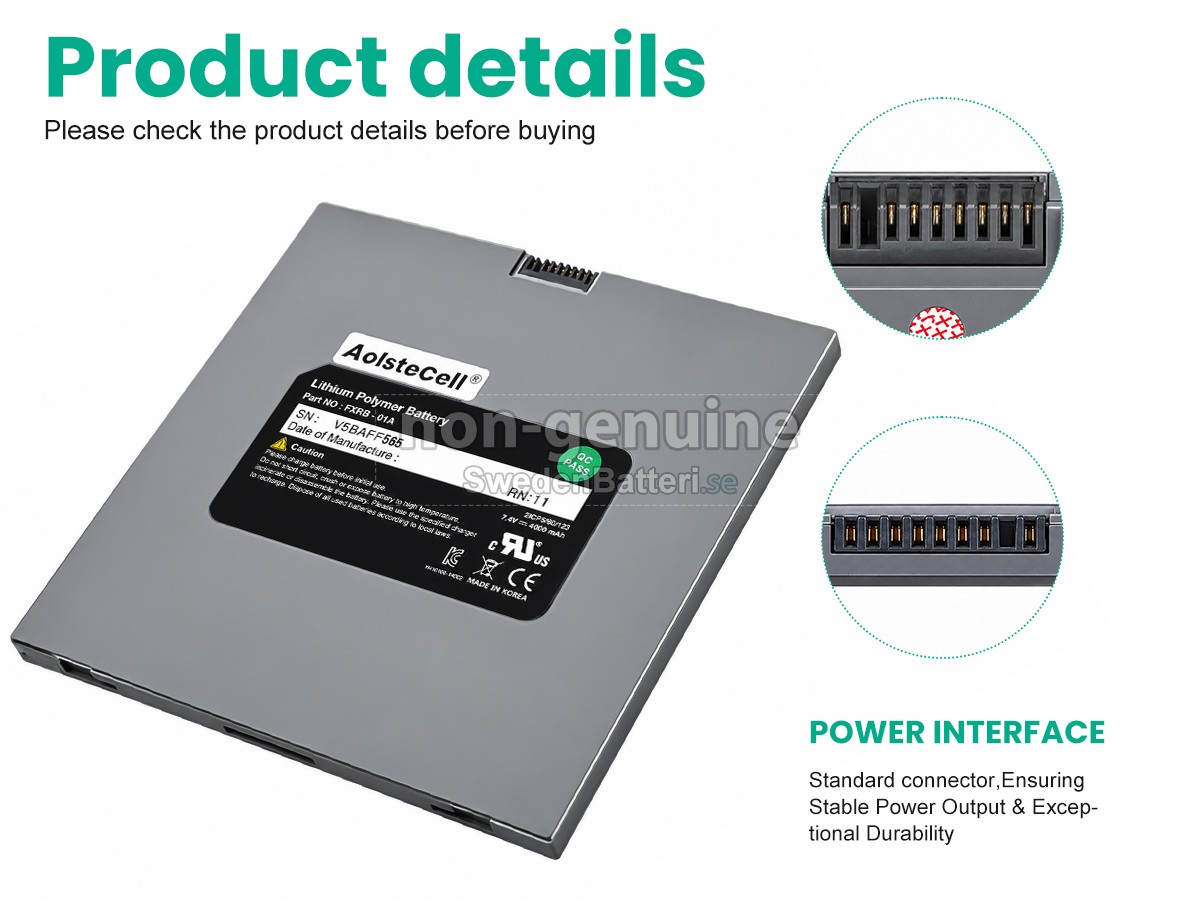 batteri till Vieworks VIVIX-S 1417W DETECTOR