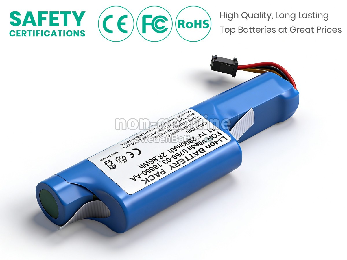 batteri till Vileda 0769-03