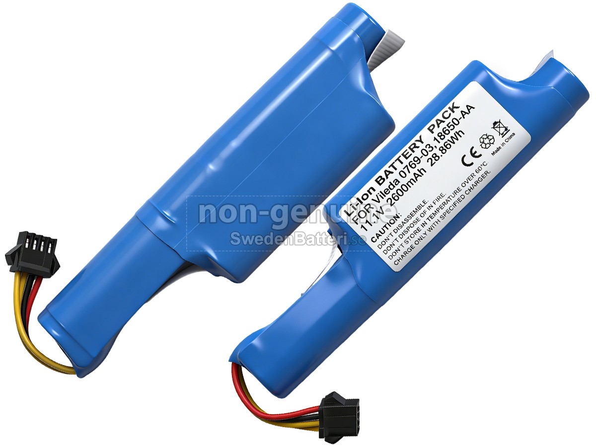 batteri till Vileda 0769-03