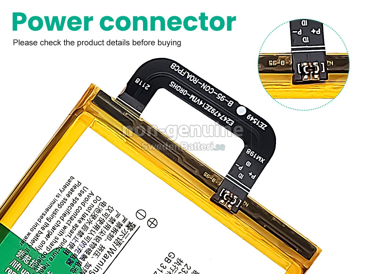 batteri till Vivo B-95